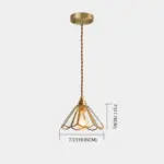 Frost Tiffany Style Pendant Light tag1