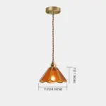 Frost Tiffany Style Pendant Light tag1