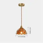 Frost Tiffany Style Pendant Light tag1