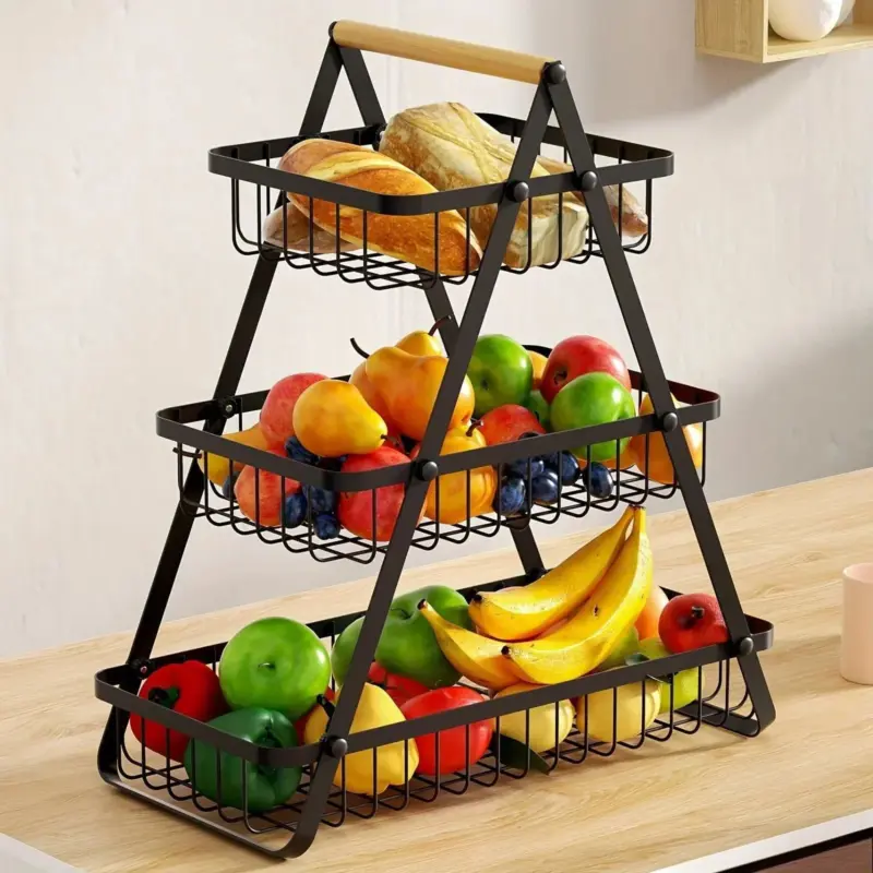 FruitCascade 2 3 Tier Fruit Storage Organizer