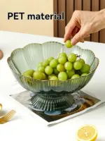 Fruit Basket Multifunctional Clear Plastic With Drainable Bottom tag1