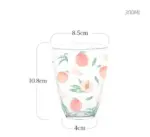 Fruit Borosilicate Glass Mug