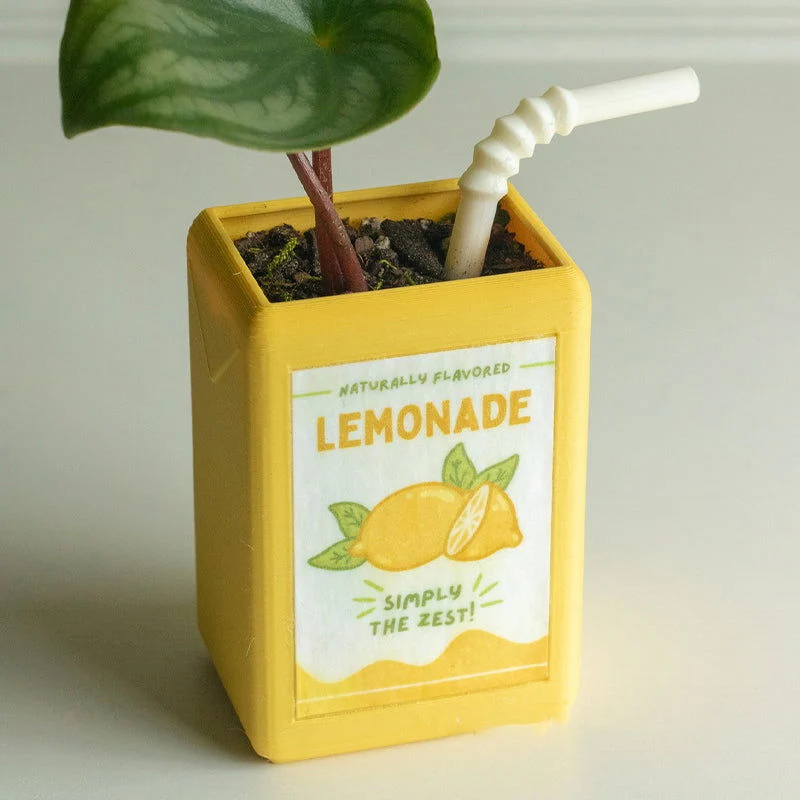 Fruit Juice Cardboard Planter -  - #tag1#