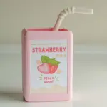 Fruit Juice Cardboard Planter tag1