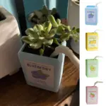 Fruit Juice Cardboard Planter tag1