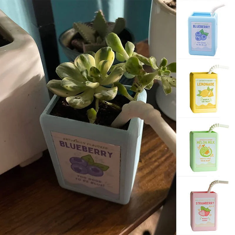 Fruit Juice Cardboard Planter -  - #tag1#