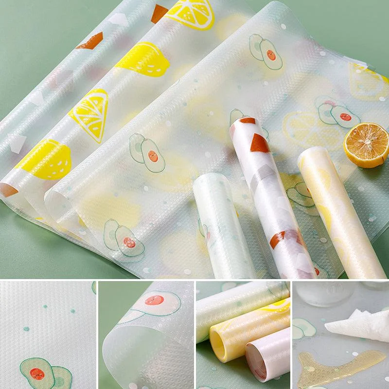 Fruit Pattern Random Oil Proof Cabinet Mat -  - #tag1#