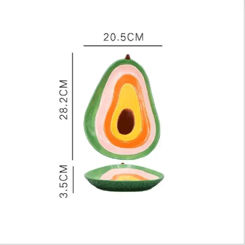 Fruit Shaped Ceramic Salad Plates -  - #tag1#