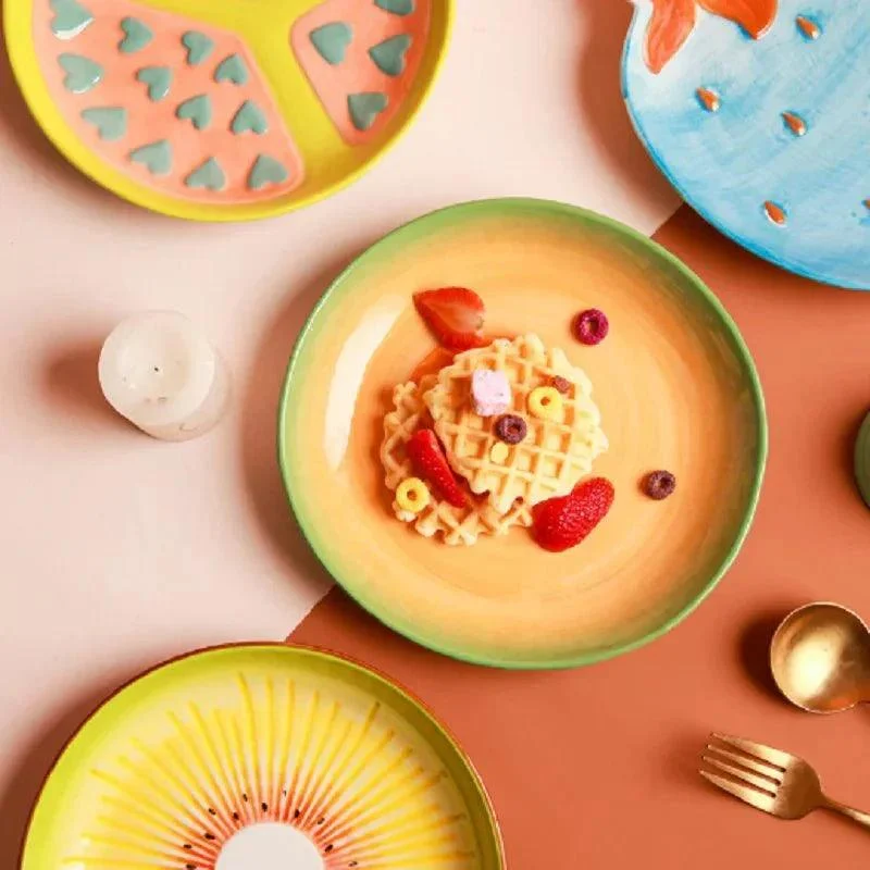 Fruit Shaped Ceramic Salad Plates -  - #tag1#