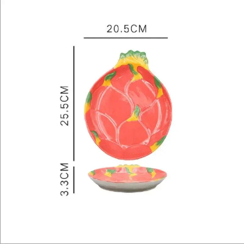 Fruit Shaped Ceramic Salad Plates -  - #tag1#