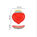 Fruit Shaped Ceramic Salad Plates tag1