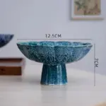 Fruit bowl Elegance Ceramic with High Legs tag1
