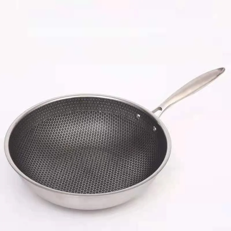 Frying pan - Stick-Free - Stainless Steel - Non-stick coating -  - #tag1#