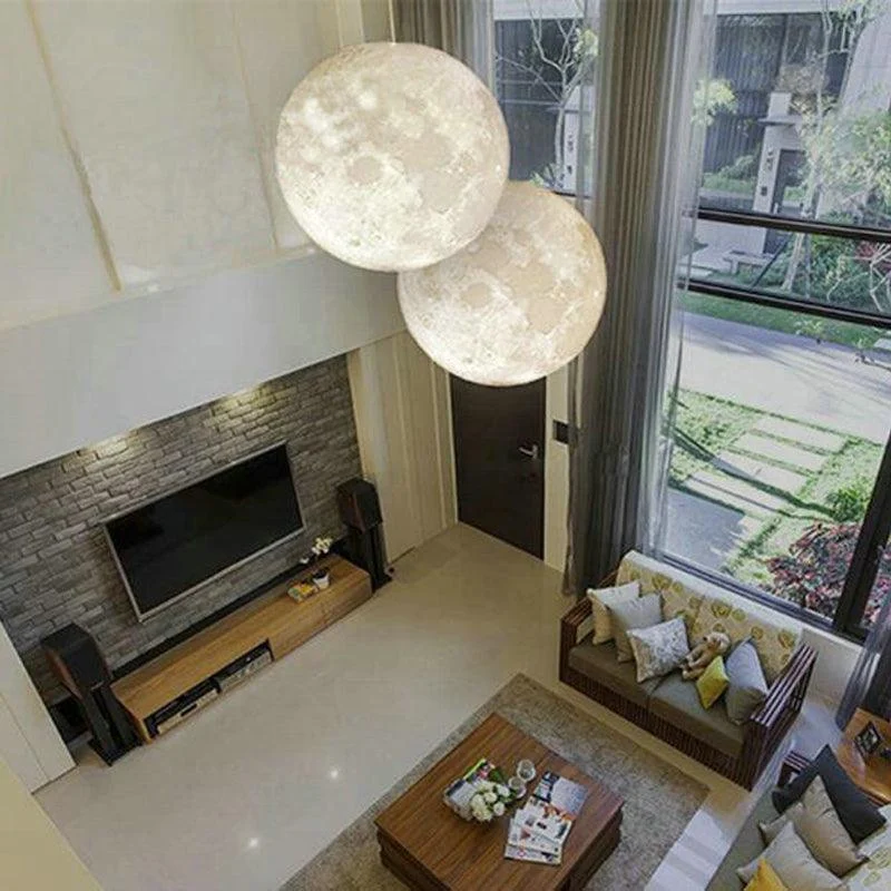 Full Moon 3D Hanging Lamp -  - #tag1#