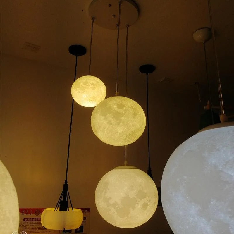 Full Moon 3D Hanging Lamp -  - #tag1#