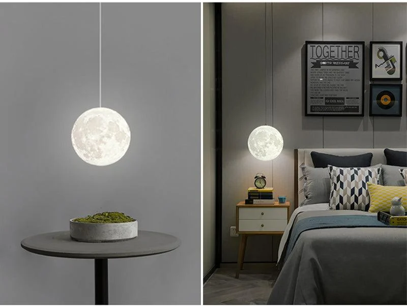 Full Moon 3D Hanging Lamp -  - #tag1#