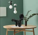 Funny Air Balloon Dog Peeing Statue