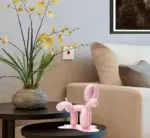 Funny Air Balloon Dog Peeing Statue