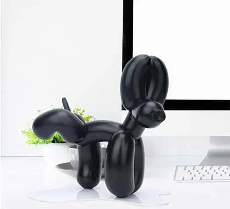 Funny Air Balloon Dog Peeing Statue -