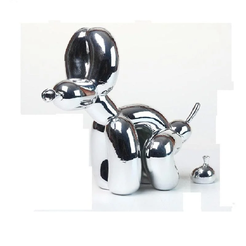 Funny Balloon Dog Figurine -