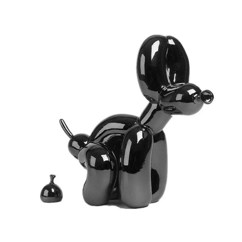 Funny Balloon Dog Figurine -