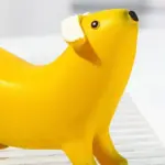 Funny Banana Dog Statue