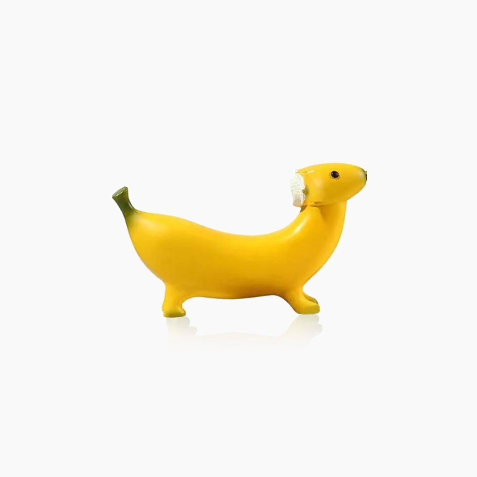 Funny Banana Dog Statue -