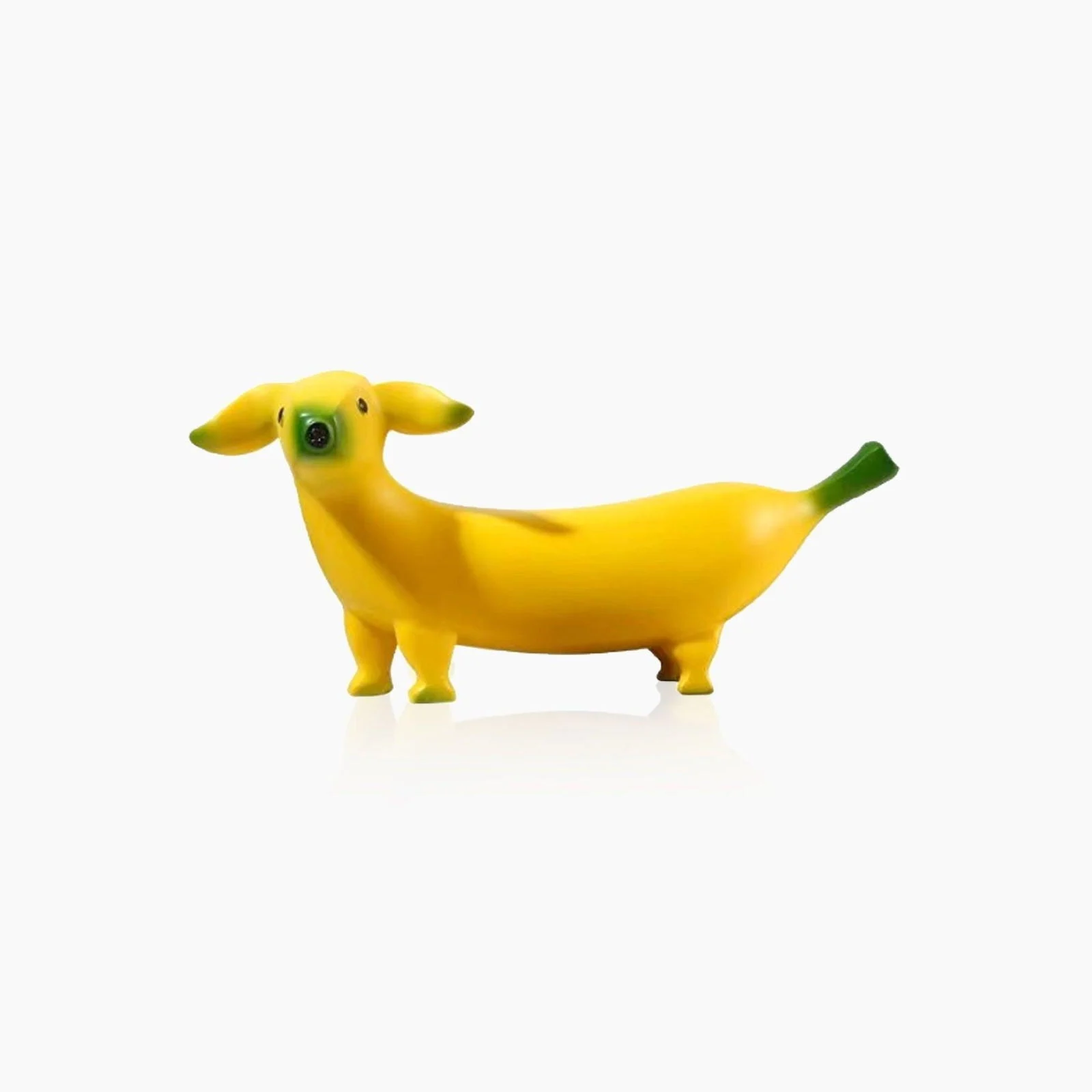 Funny Banana Dog Statue -