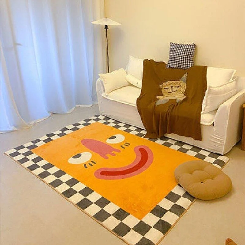 Funny Cartoon Style Abstract Rugs -  - #tag1#