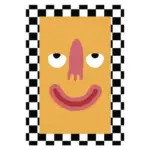 Funny Cartoon Style Abstract Rugs tag1
