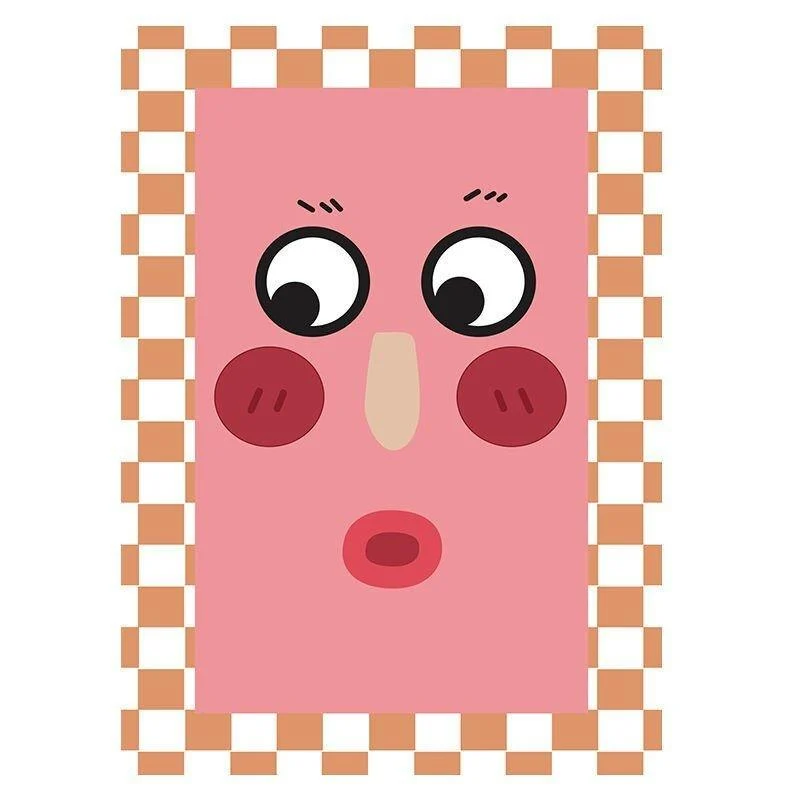 Funny Cartoon Style Abstract Rugs -  - #tag1#
