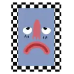 Funny Cartoon Style Abstract Rugs tag1