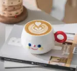 Funny Ceramic Cartoon Smile Mug