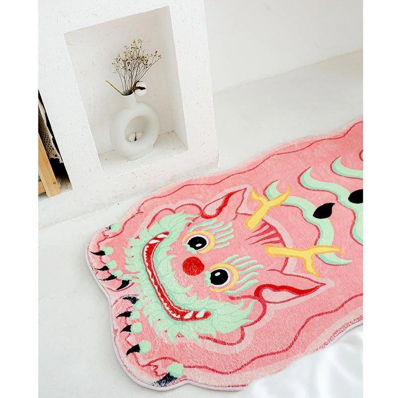 Funny Chubby Dragon Soft Rug -  - #tag1#