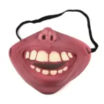 Funny Half Face Horrible Masks Halloween Cosplay Props tag1