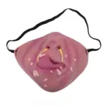 Funny Half Face Horrible Masks Halloween Cosplay Props tag1