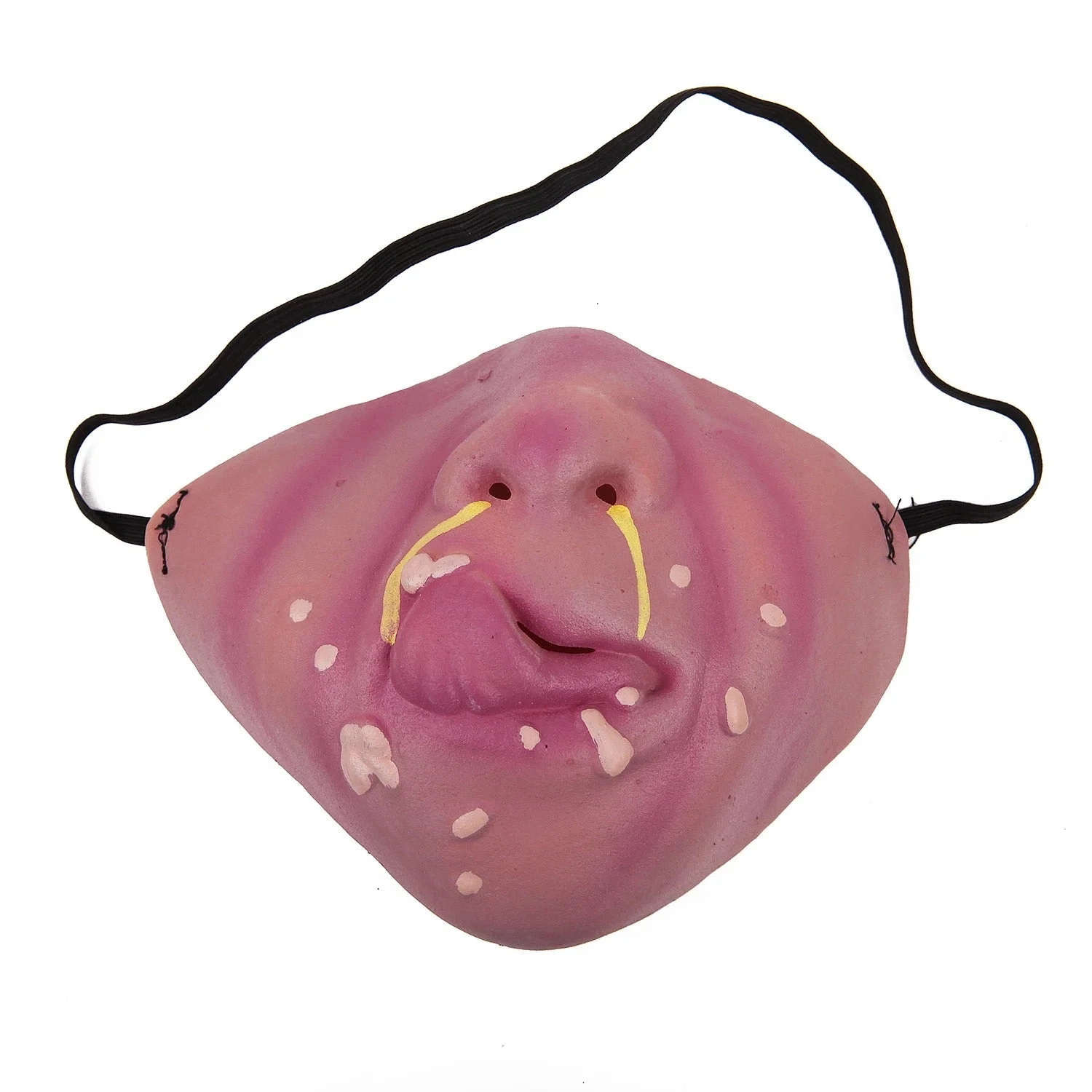 Funny Half Face Horrible Masks -  Halloween Cosplay Props -  - #tag1#