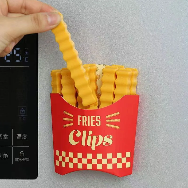 Funny Magnetic French Fries Food Clips -  - #tag1#