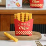 Funny Magnetic French Fries Food Clips tag1