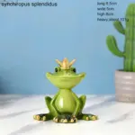 Funny Meditating Yoga Frog Statue