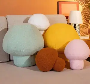 Funny Mushroom Plush Pillow