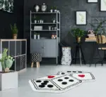 Funny Playroom Tufted Dice Rug