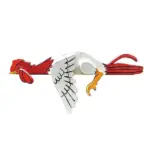 Funny Resting Rooster Nice garden decoration tag1