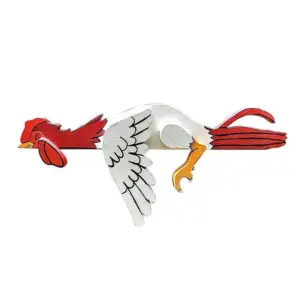 Funny Resting Rooster | Nice garden decoration