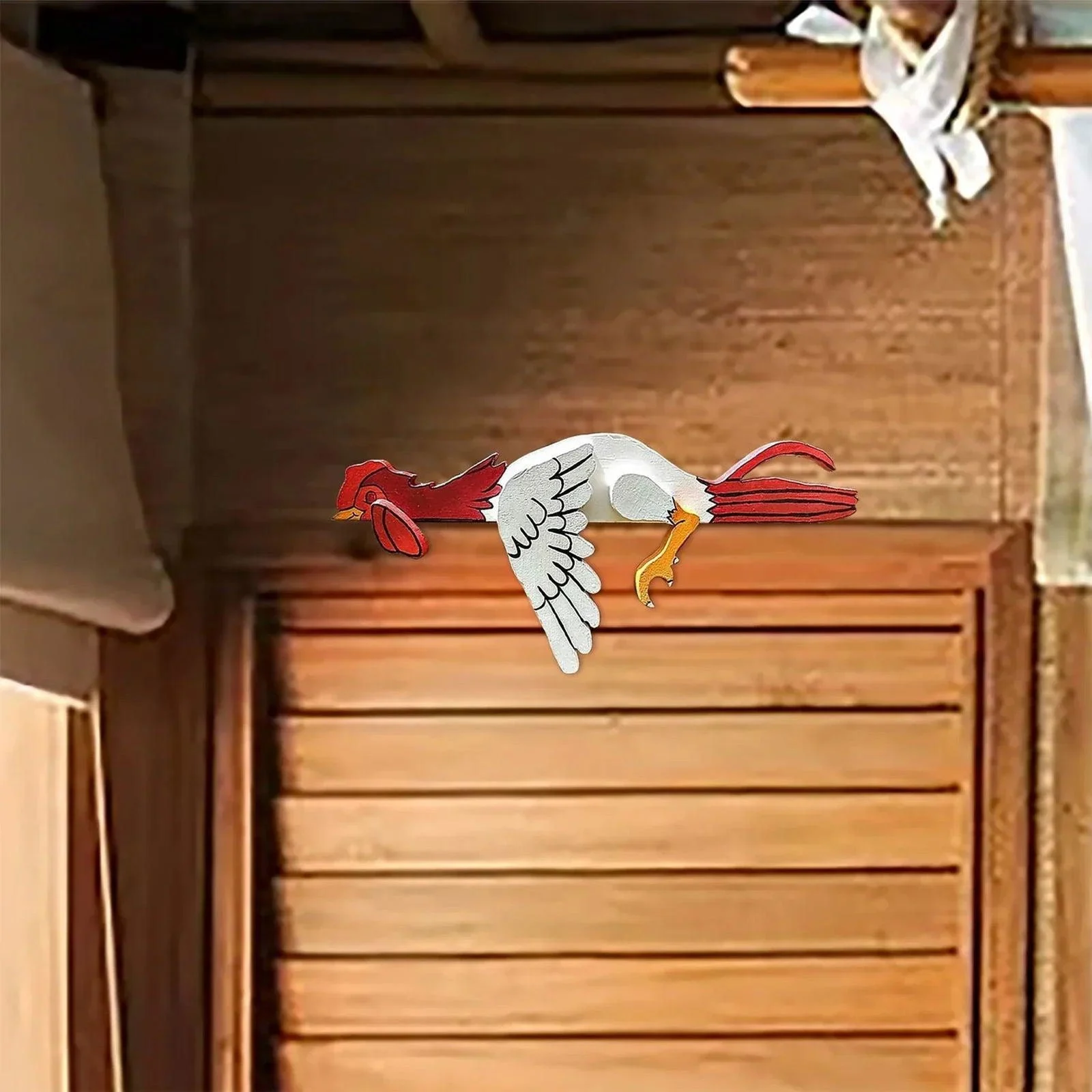 Funny Resting Rooster | Nice garden decoration -  - #tag1#