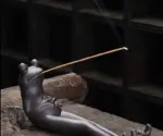 Funny Smoke Frog Incense Burner
