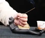 Funny Smoke Frog Incense Burner