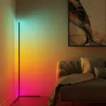 Futuristic RGB Corner Floor LED Light Transform Your Space with Color