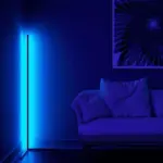 Futuristic RGB Corner Floor LED Light Transform Your Space with Color
