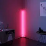 Futuristic RGB Corner Floor LED Light Transform Your Space with Color